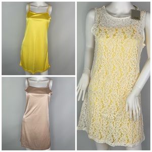 CLN Lace Dress (3 Pieces) Size M